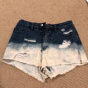 Urban outfitters BDG high waist acid wash shorts